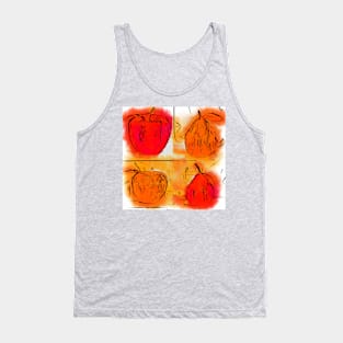 Four Corners Of Apples And Pears Tank Top